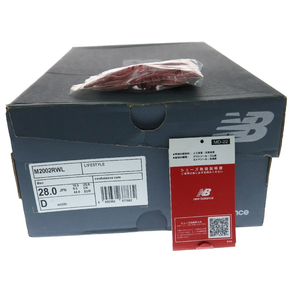 New Balance(ニューバランス) M2002RWL ローカット スニーカー ベージュ US10/28cm