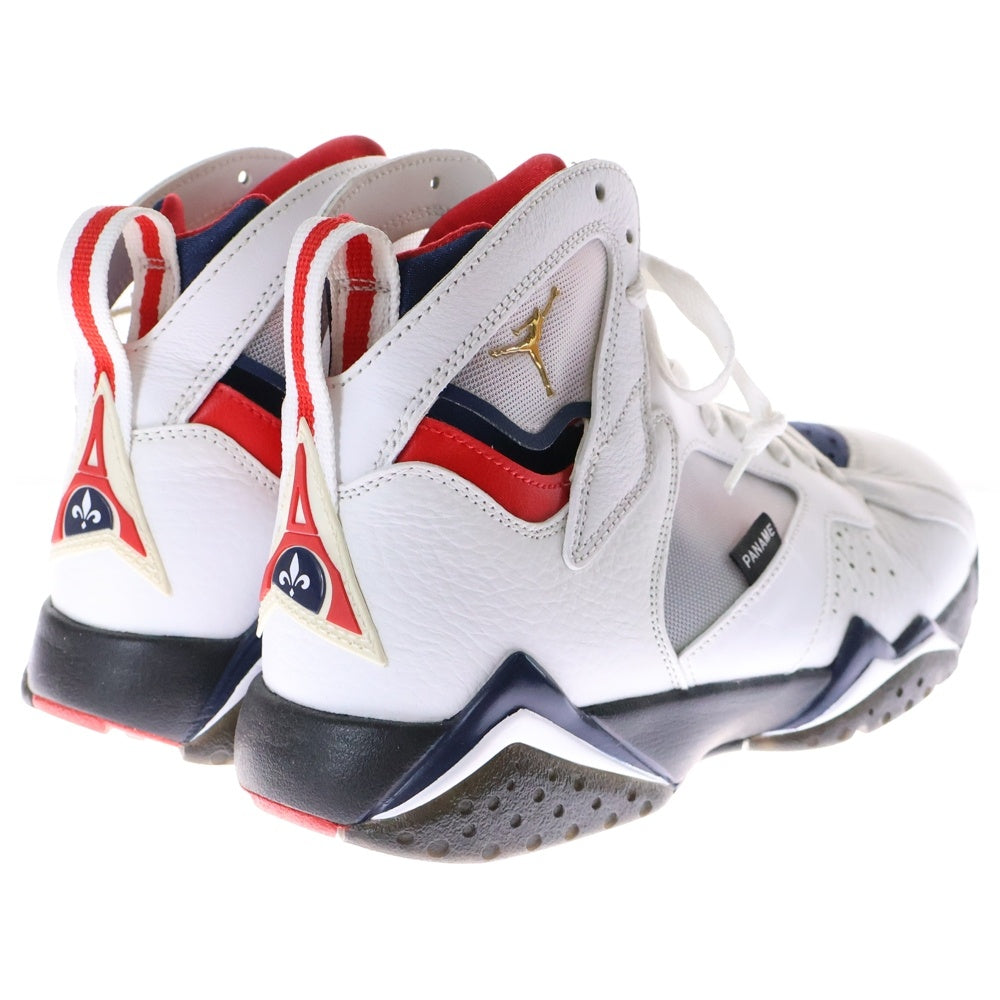 NIKE(ナイキ) ×PSG AIR JORDAN 7 RETRO BCFC パリサンジェルマン エアジョーダン レトロ ハイカットスニーカー ホワイト/レッド US8/26cm CZ0789-105