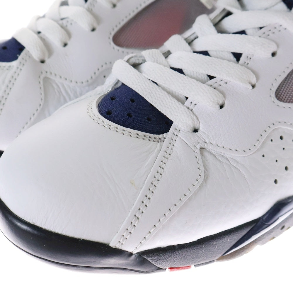 NIKE(ナイキ) ×PSG AIR JORDAN 7 RETRO BCFC パリサンジェルマン エアジョーダン レトロ ハイカットスニーカー ホワイト/レッド US8/26cm CZ0789-105