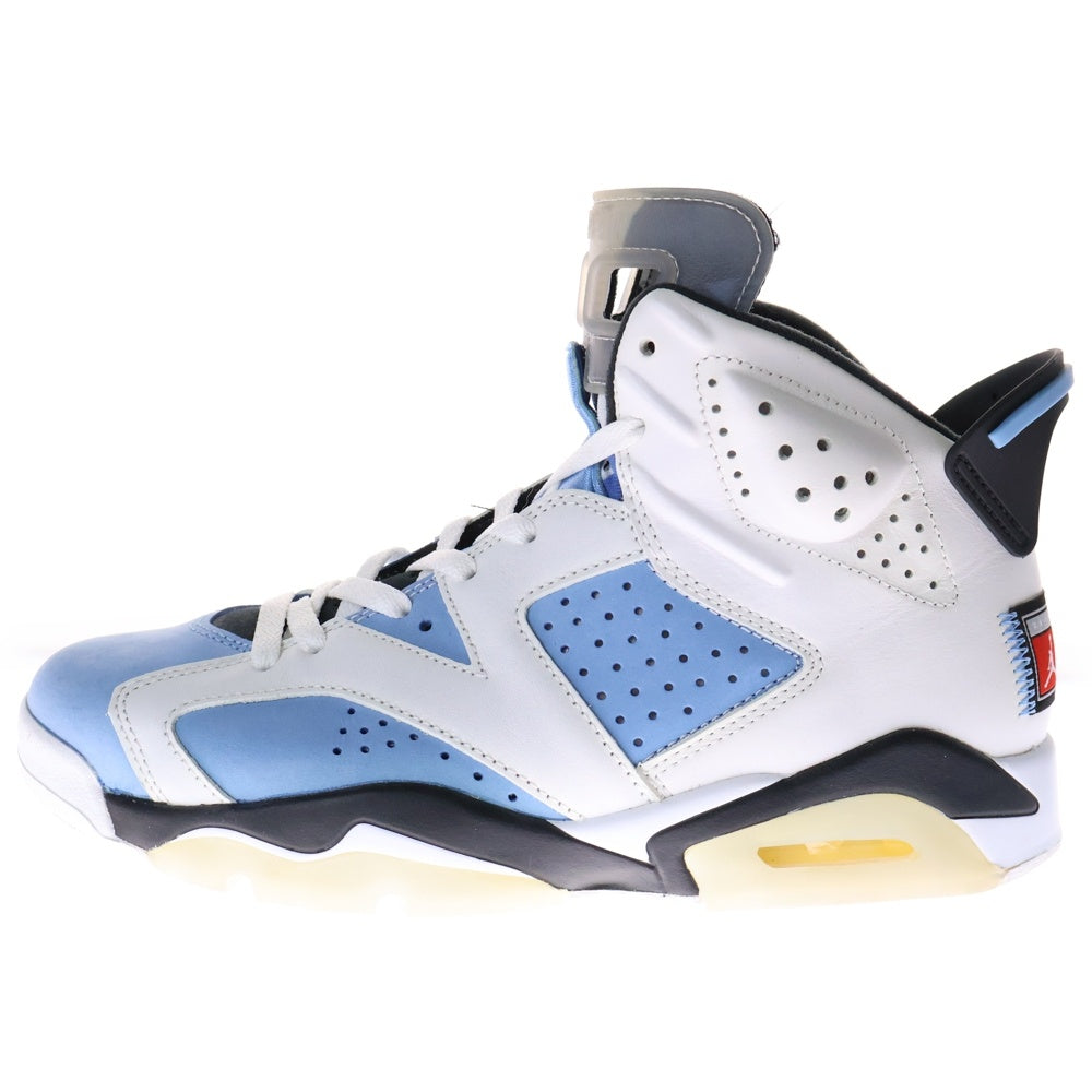 NIKE(ナイキ) AIR JORDAN 6 RETRO UNC エアジョーダン レトロ ハイカットスニーカー ホワイト/ブルー US8/26cm CT8529-410
