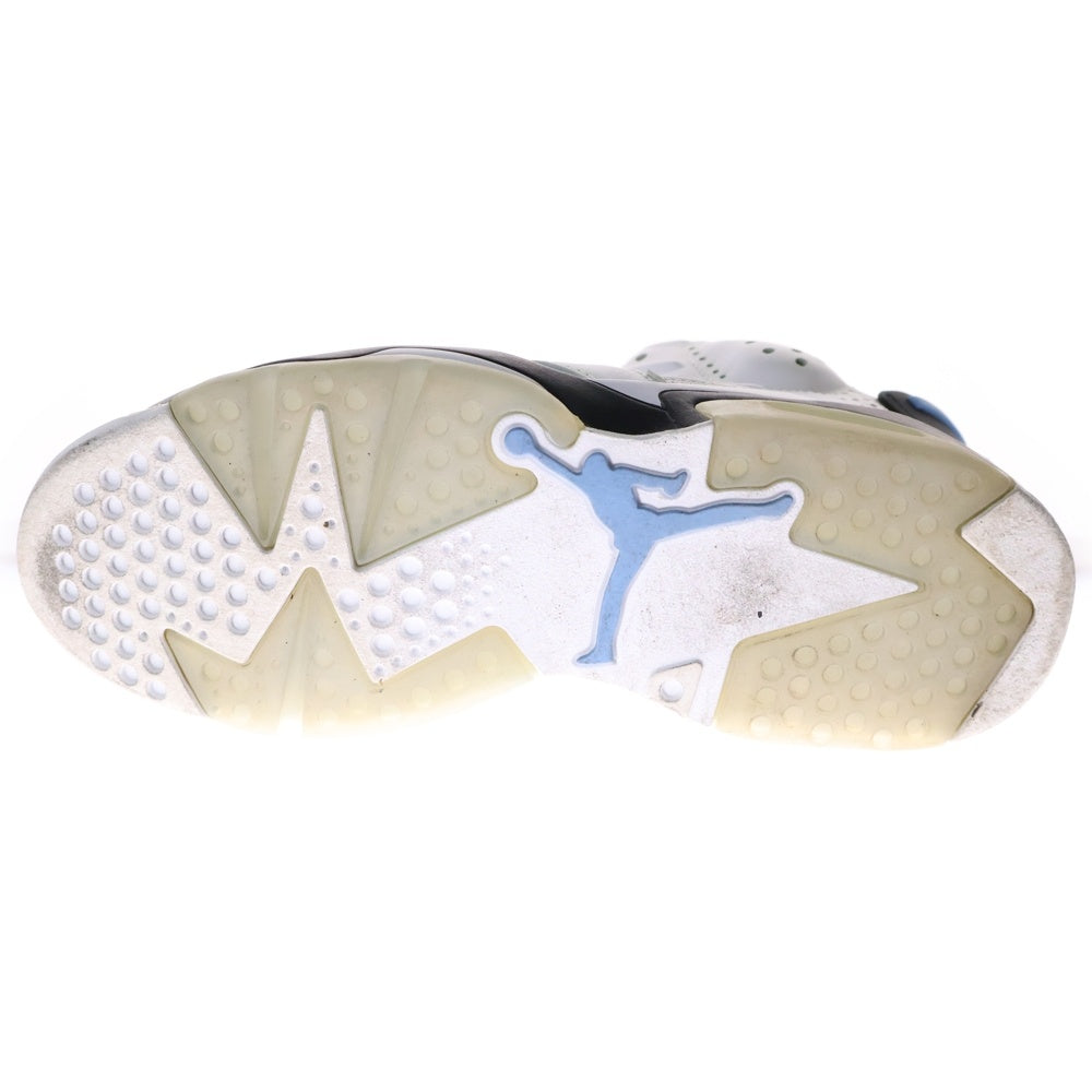 NIKE(ナイキ) AIR JORDAN 6 RETRO UNC エアジョーダン レトロ ハイカットスニーカー ホワイト/ブルー US8/26cm CT8529-410
