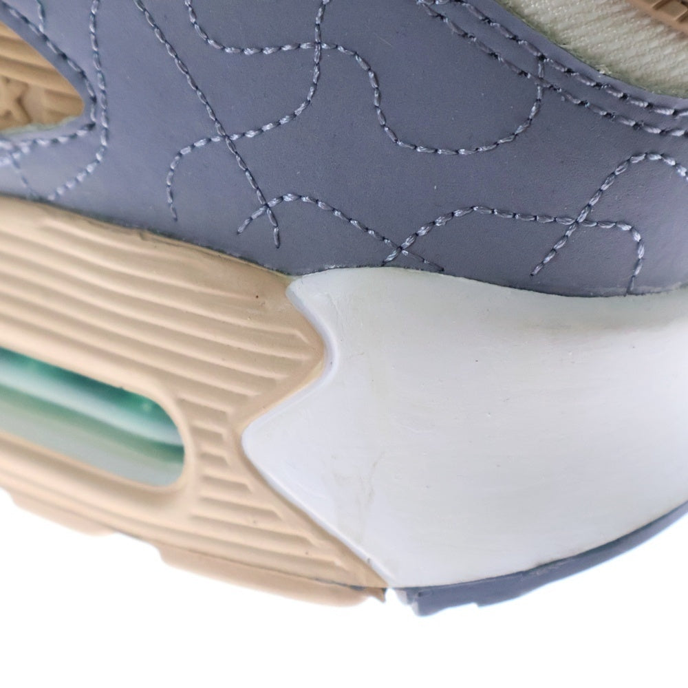 NIKE(ナイキ) AIR MAX 90SE エアマックス ローカットスニーカー ホワイト/グリーン US8.5/26.5cm DV2614-100