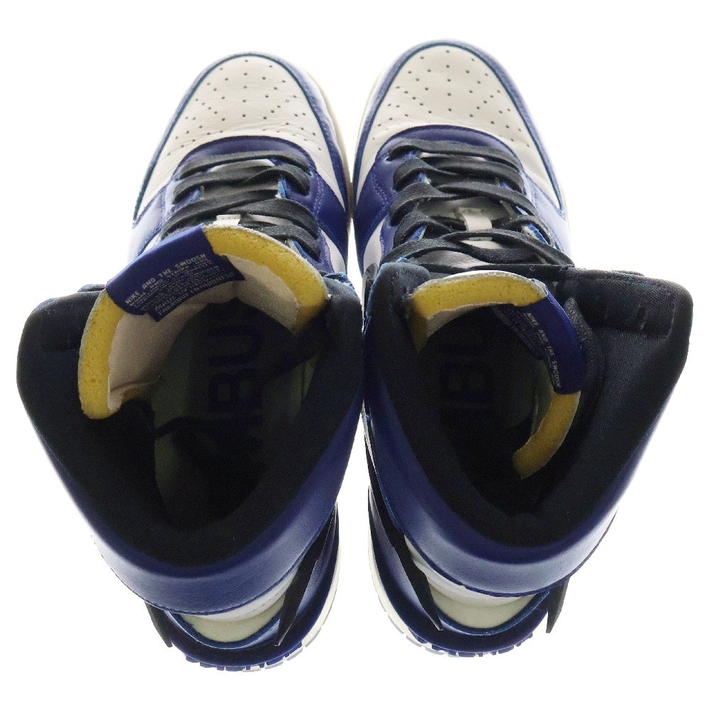NIKE(ナイキ) ×AMBUSH DUNK HIGH Deep Royal アンブッシュ ダンク ディープロイヤル ハイカットスニーカー ホワイト/ブルー US8.5/26.5cm CU7544-400