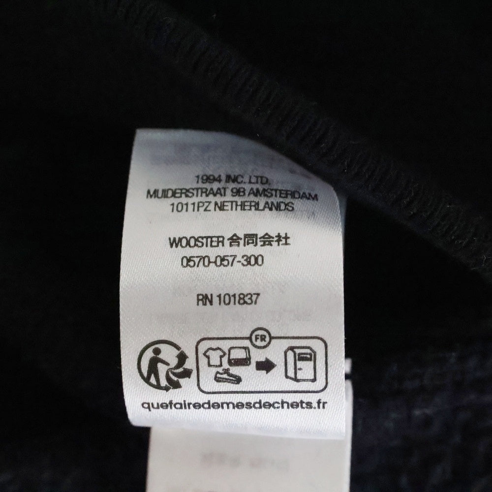 SUPREME(シュプリーム) 24AW Embroidered Script Hooded Sweatshirt エンブロイド スクリプト ロゴ スウェット プルオーバーパーカー ブラック