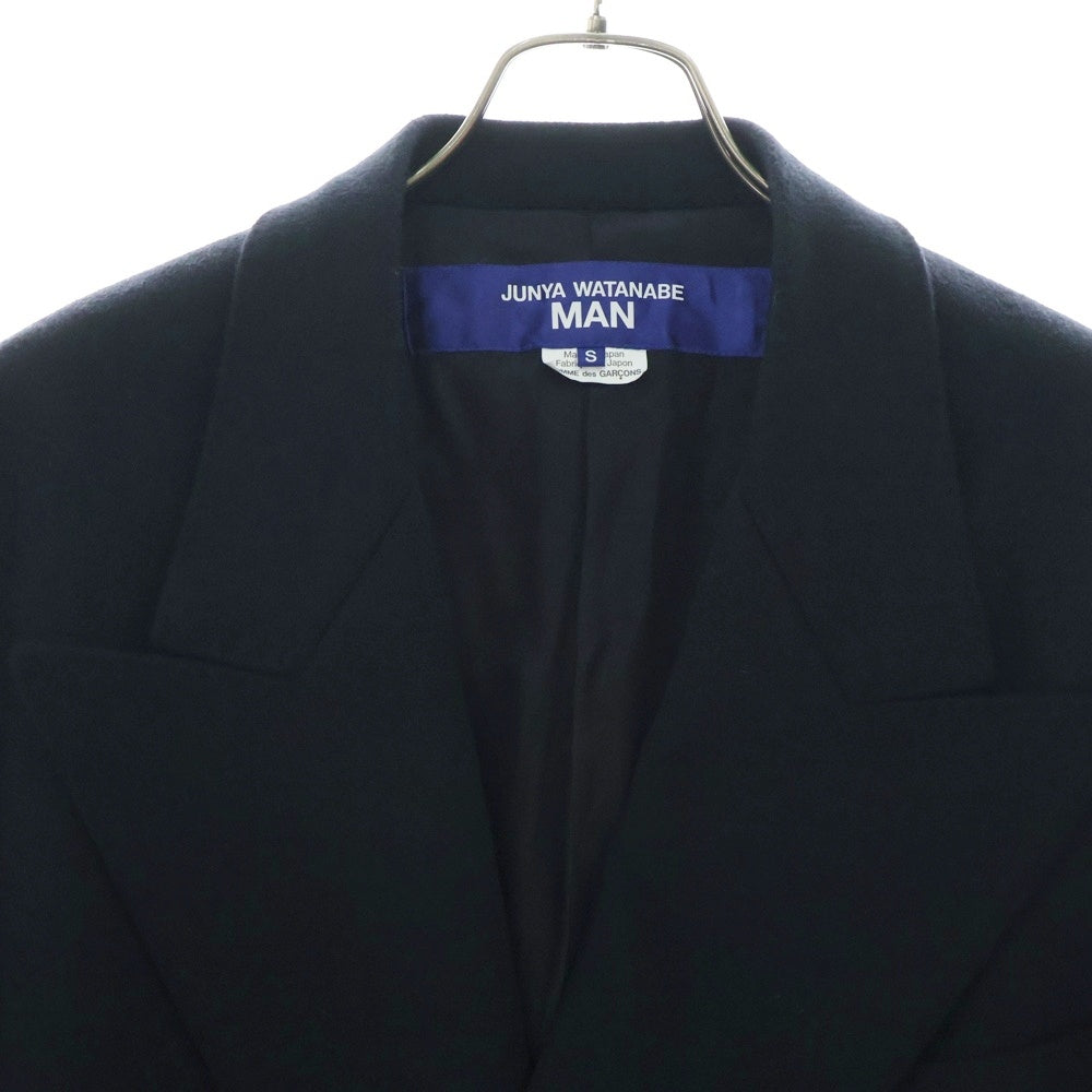 JUNYA WATANABE COMME des GARCONS(ジュンヤワタナベ コムデギャルソン) ウールカシミヤビーバージャケット ブラック WL-J031