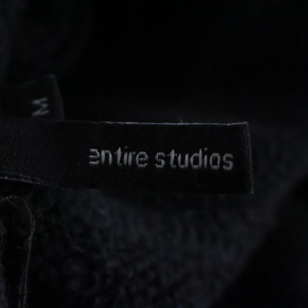 entire studios(エンタイア スタジオ) カーゴスウェットパンツ ブラック ES2379/PO0130
