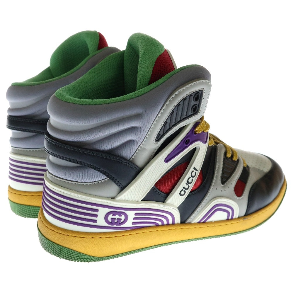 GUCCI(グッチ) インターロッキング バスケット ハイカットスニーカー シューズ マルチ 661303