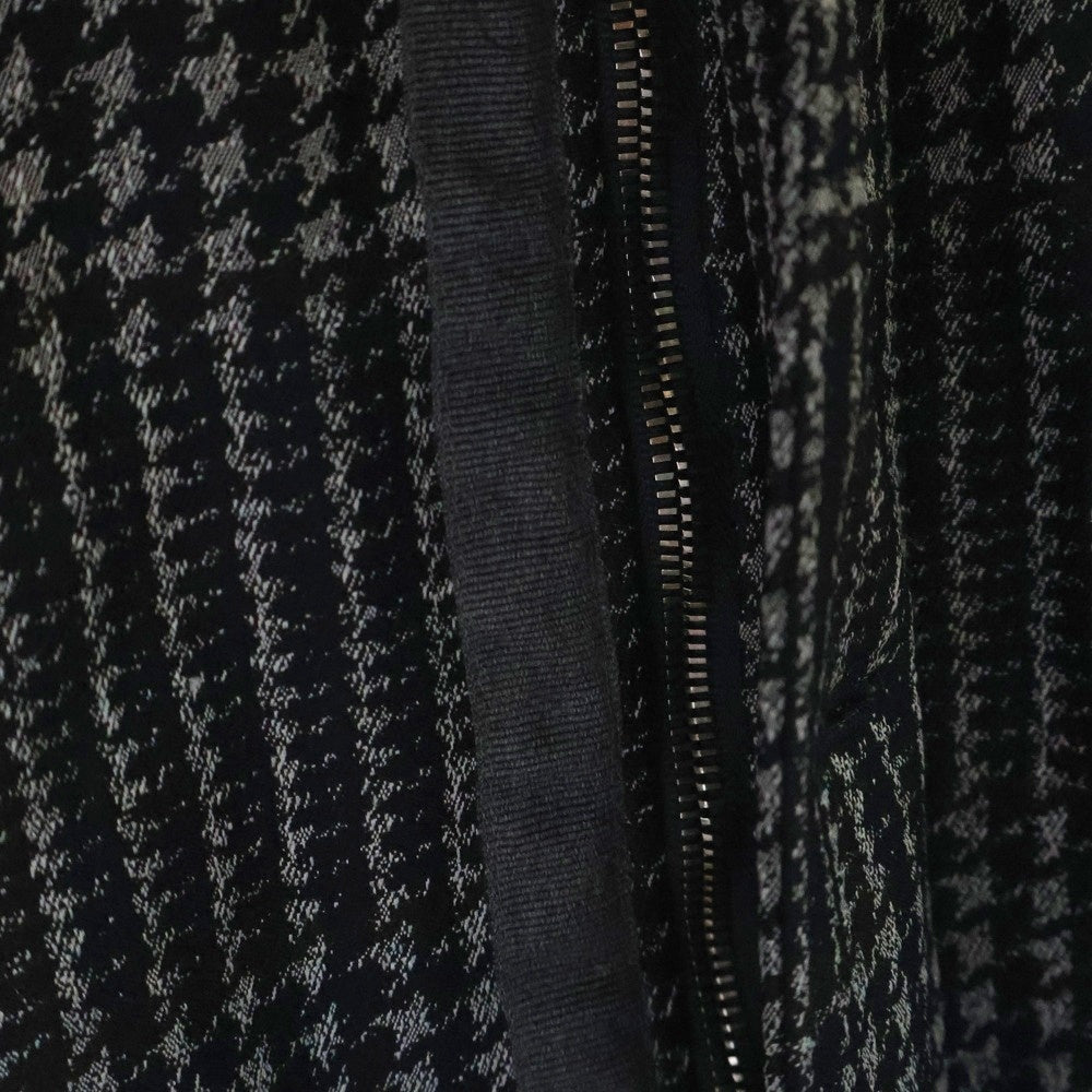 HERNO(ヘルノ) 総柄 ナイロン ジップアップ フーデッド ダウンジャケット グレー PI0316U-19416-9200