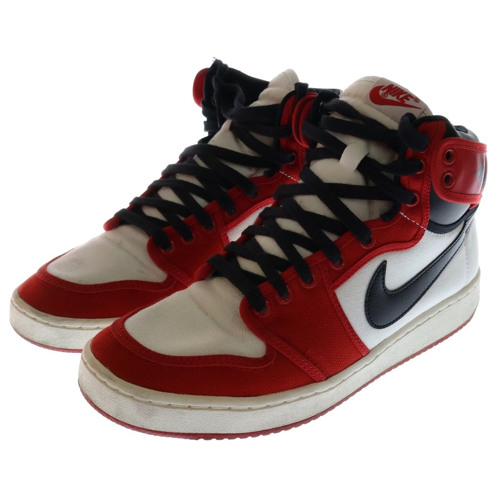 NIKE(ナイキ) AIR JORDAN 1 KO HIGH CHICAGO エアジョーダン1 ケーオー シカゴ ハイカットスニーカー レッド/ホワイト US9/27cm DA9089-100