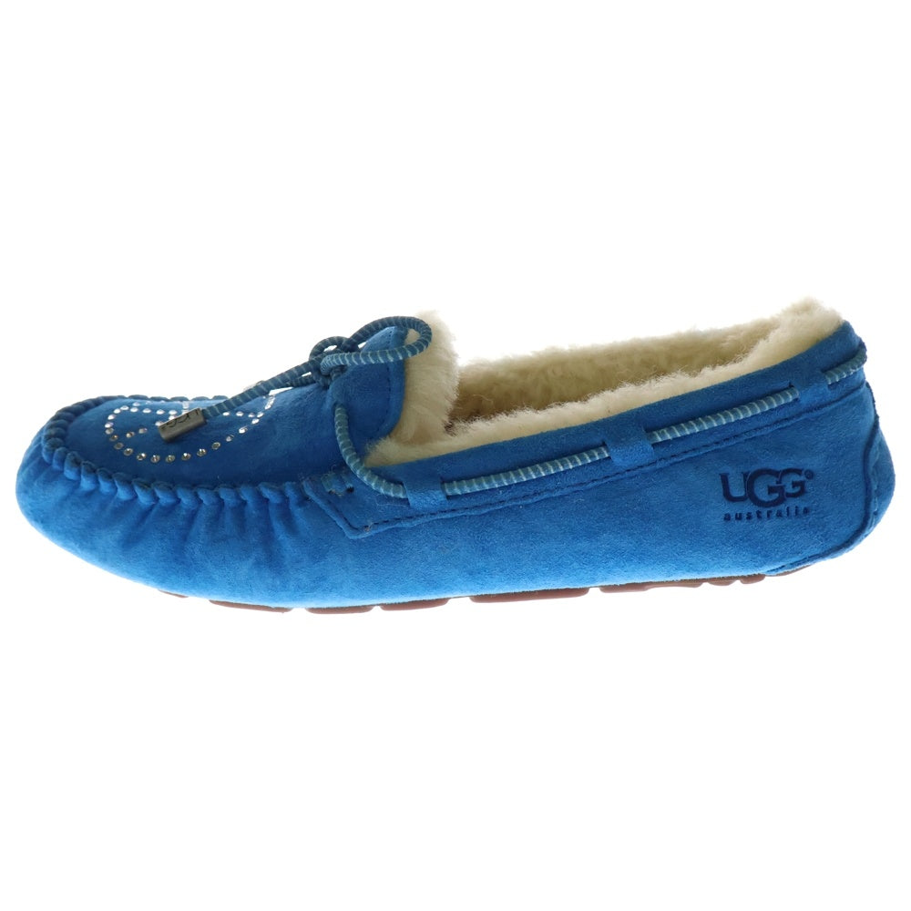 UGG(アグ) OLSEN オルセン ムートン スエードモカシン シューズ ブルー