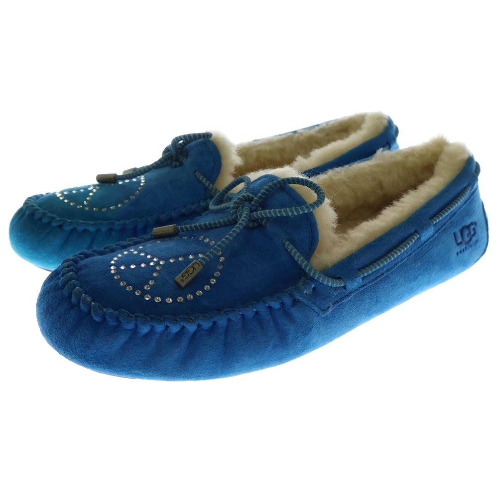 UGG(アグ) OLSEN オルセン ムートン スエードモカシン シューズ ブルー
