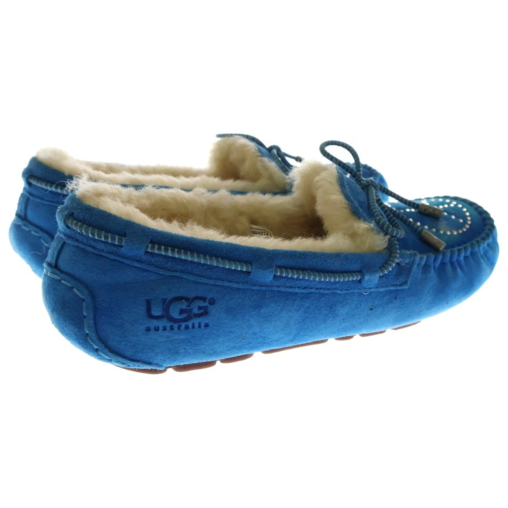 UGG(アグ) OLSEN オルセン ムートン スエードモカシン シューズ ブルー