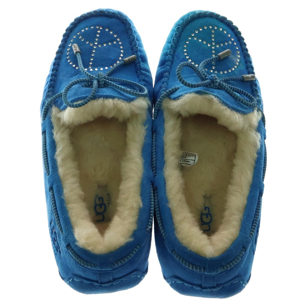 UGG(アグ) OLSEN オルセン ムートン スエードモカシン シューズ ブルー
