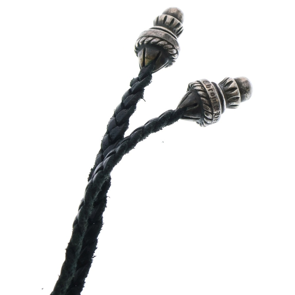 CHROME HEARTS(クロムハーツ) CH CRS SMLスモールCHクロス BC ボロチップブレイド ネックレス シルバー BCA220