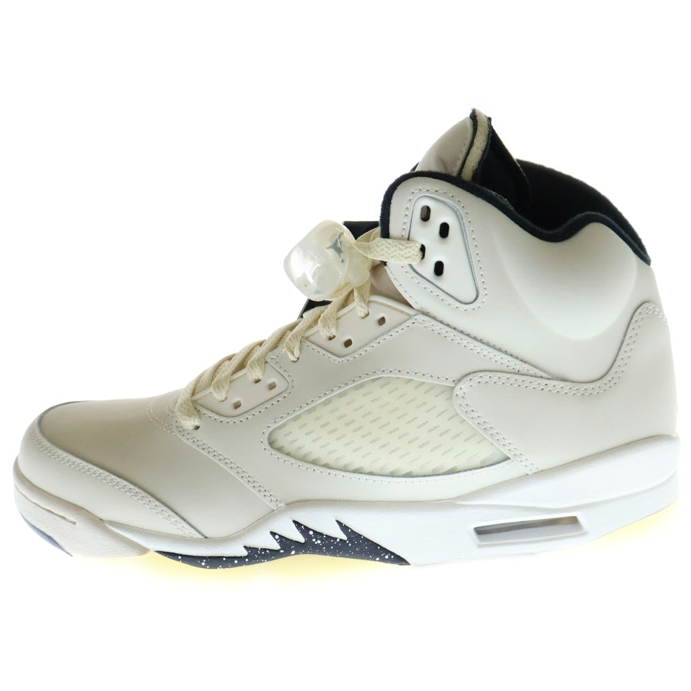NIKE(ナイキ) AIR JORDAN 5 RETRO SE SAIL/BLACK エア ジョーダン 5 レトロ SE ハイカットスニーカー ホワイト US9.5/27.5cm FN7405-100