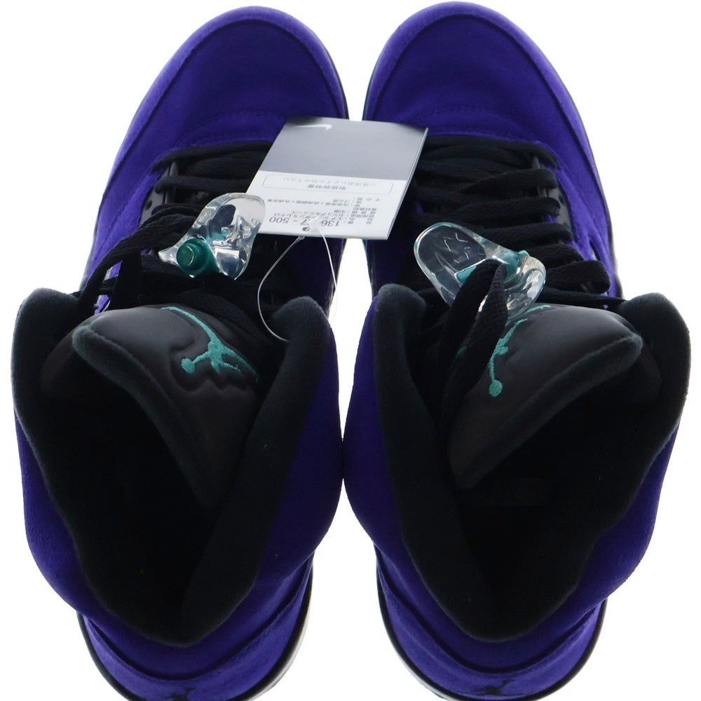 NIKE(ナイキ) AIR JORDAN 5 PURPLE GRAPE エアジョーダン5 ハイカットスニーカー パープルグレープ US9.5/27.5cm 136027-500