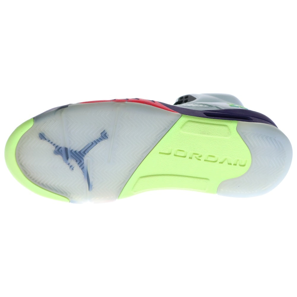 NIKE(ナイキ) AIR JORDAN5 RETRO ALTERNATE BEL-AIR エアジョーダン5 レトロ ハイカットスニーカー ベルエア ホワイト US9.5/27.5cm DB3335-100