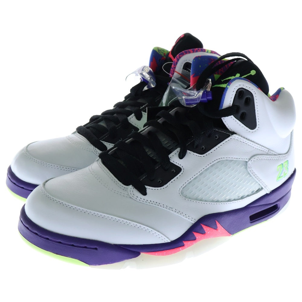 NIKE(ナイキ) AIR JORDAN5 RETRO ALTERNATE BEL-AIR エアジョーダン5 レトロ ハイカットスニーカー ベルエア ホワイト US9.5/27.5cm DB3335-100