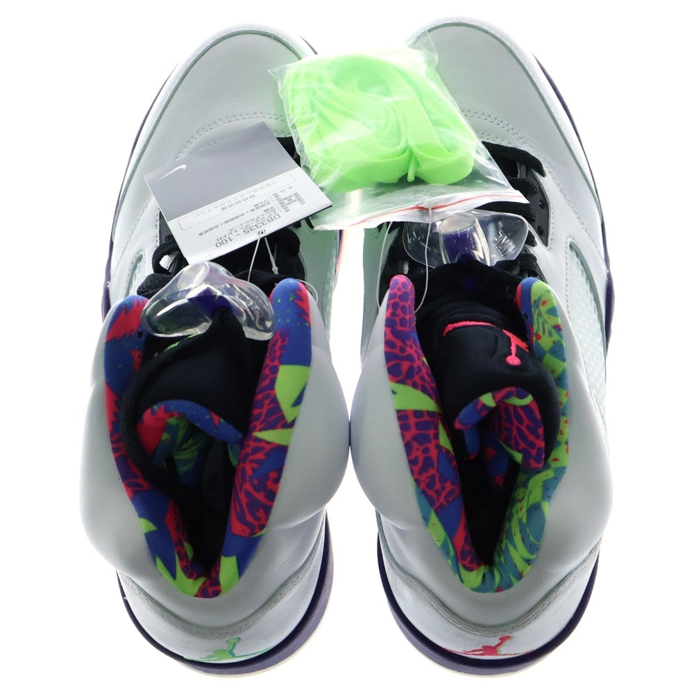 NIKE(ナイキ) AIR JORDAN5 RETRO ALTERNATE BEL-AIR エアジョーダン5 レトロ ハイカットスニーカー ベルエア ホワイト US9.5/27.5cm DB3335-100
