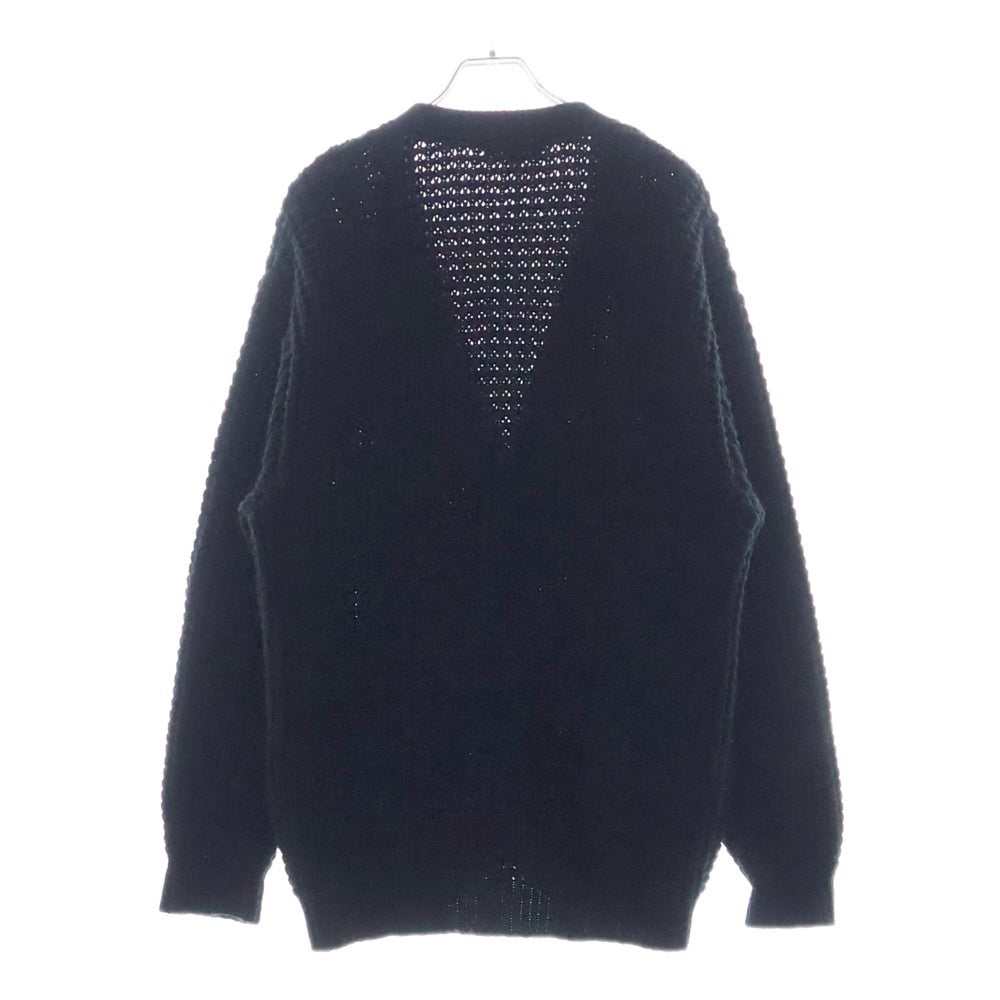 SUPREME(シュプリーム) 21AW Waffle Knit Cardigan ワッフルニットカーディガン ブラック