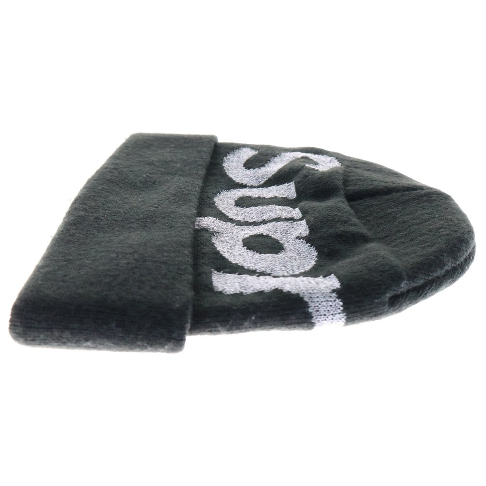 SUPREME(シュプリーム) 18AW Reflective Big Logo Beanie リフレクター ビッグロゴビーニー ニットキャップ ブラック