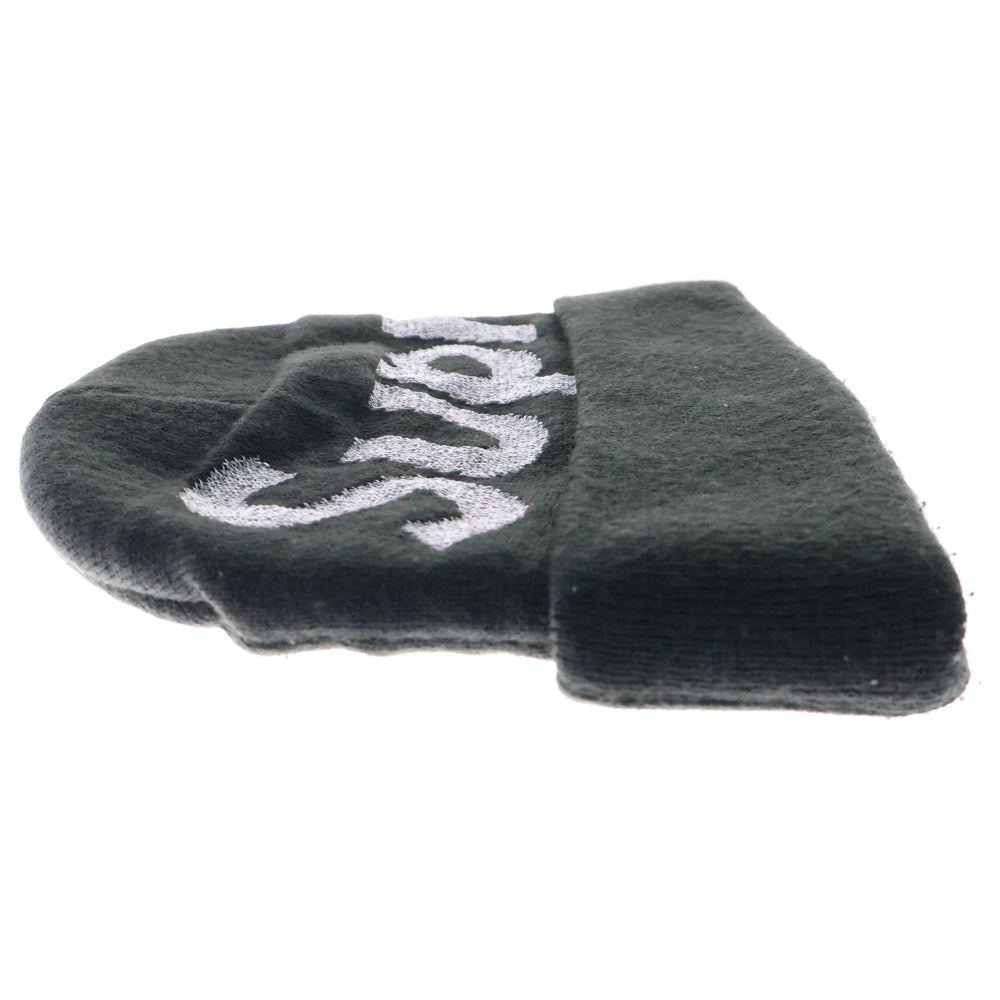 SUPREME(シュプリーム) 18AW Reflective Big Logo Beanie リフレクター ビッグロゴビーニー ニットキャップ ブラック