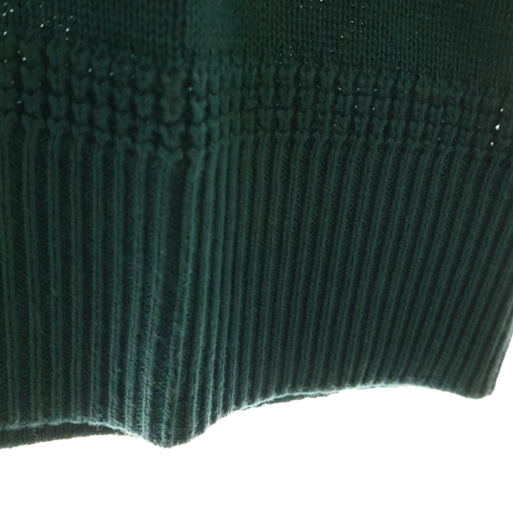 WIND AND SEA(ウィンダンシー) SDT V Neck Knit Vest ブイネック ニットベスト グリーン WDS-CLC-2-03