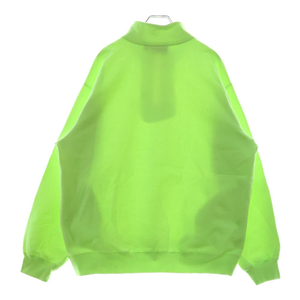 SUPREME(シュプリーム) 25SS Small Box Half Zip スモールボックスロゴ ハーフジップスウェットトレーナー イエロー