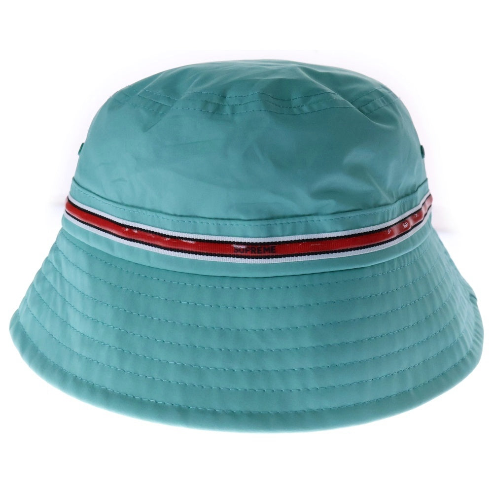 SUPREME(シュプリーム) 22AW Silicone Stripe Crusher Hat シリコン ストライプ クラッシャー ハット 帽子 ブルー