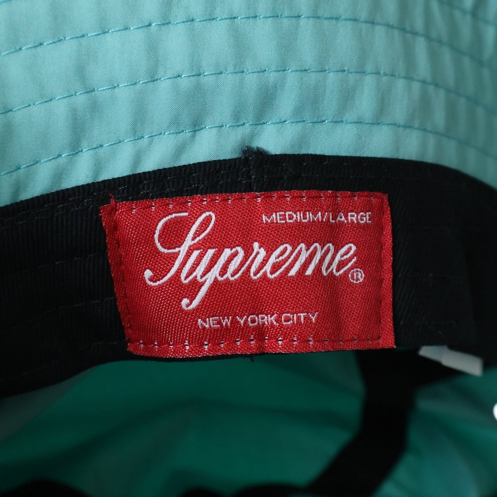SUPREME(シュプリーム) 22AW Silicone Stripe Crusher Hat シリコン ストライプ クラッシャー ハット 帽子 ブルー