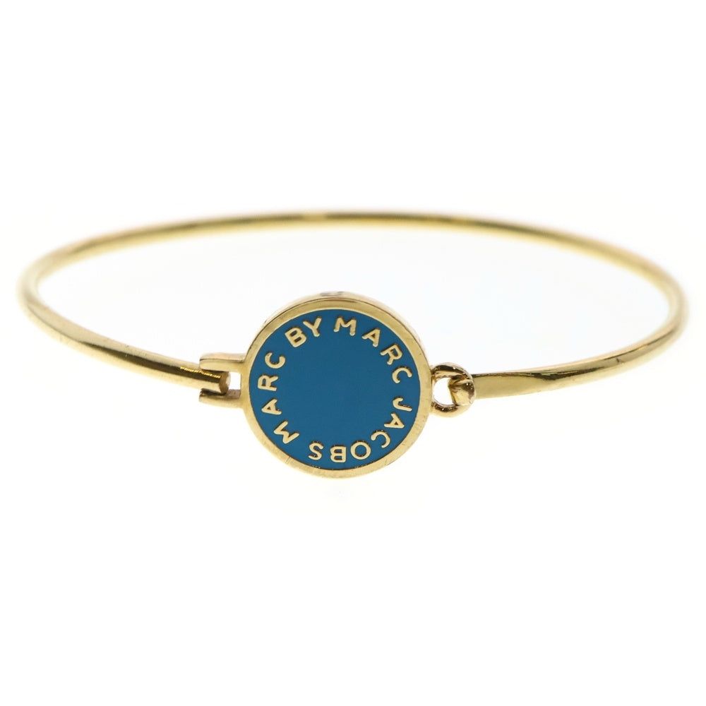 MARC BY MARC JACOBS(マーク バイ マーク ジェイコブス) ロゴ バングル ブレスレット ゴールド レディース