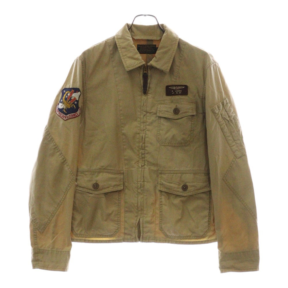 POLO RALPH LAUREN(ポロラルフローレン) M-421B Summer Flight Jacket サマーフライトジャケット ベージュ NXs-650EXT.8