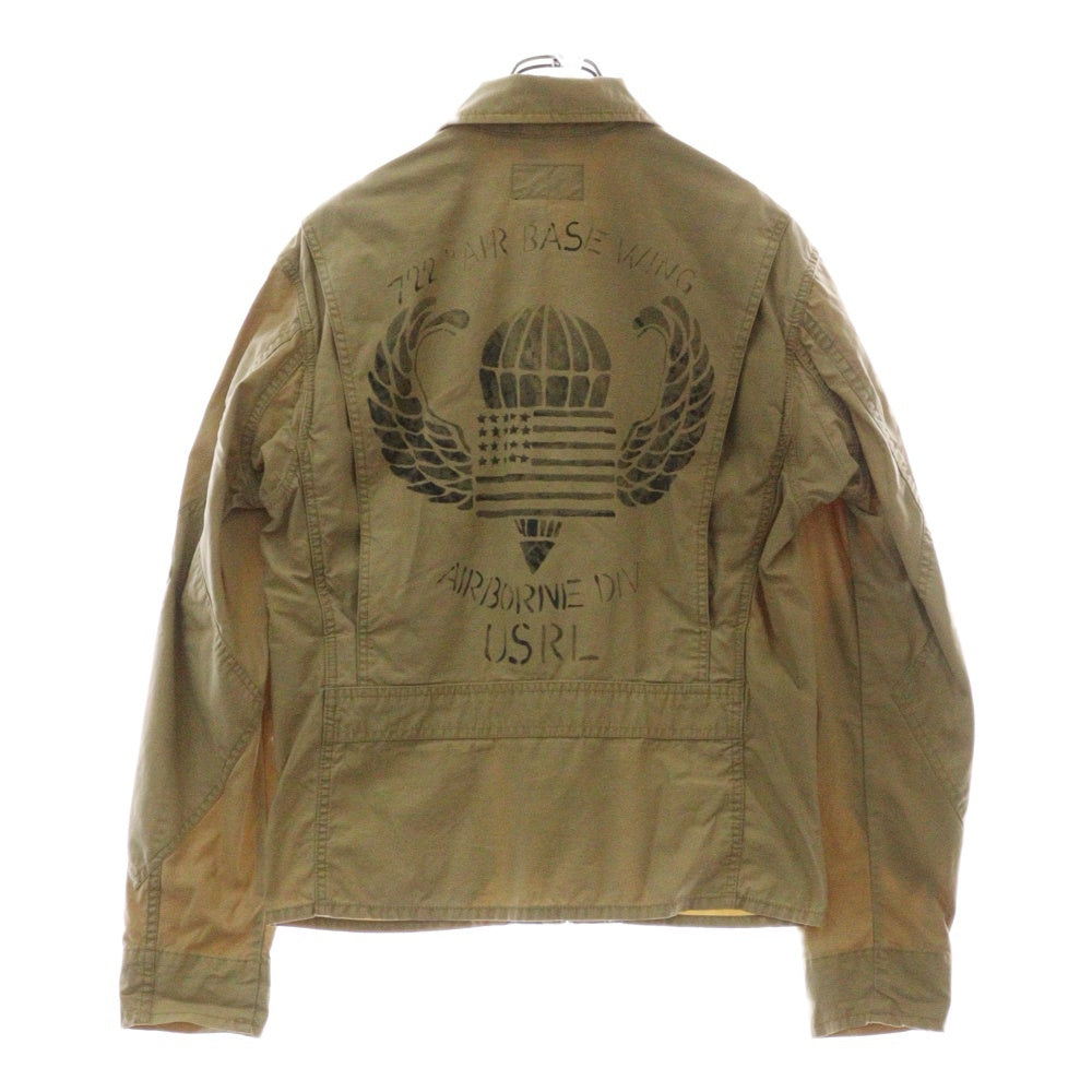 POLO RALPH LAUREN(ポロラルフローレン) M-421B Summer Flight Jacket サマーフライトジャケット ベージュ NXs-650EXT.8