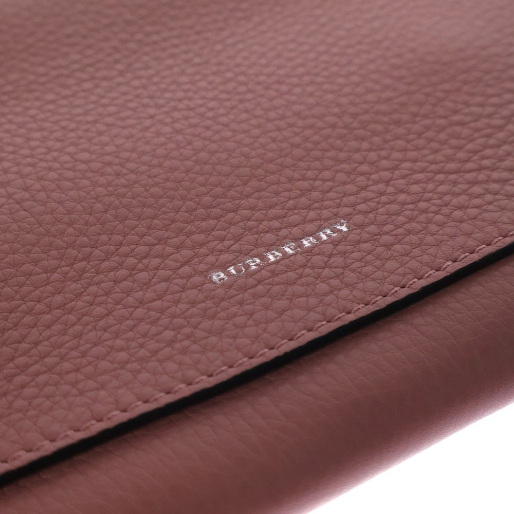 BURBERRY(バーバリー) レザー ポシェット セカンドバッグ クラッチバッグ ピンク レディース TIVLMP1263