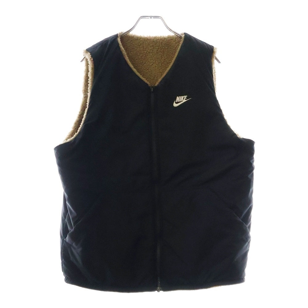 NIKE(ナイキ) フリースベスト クラブ+ リバーシブル ウィンタライズド ベスト ブラウン DQ4879-258