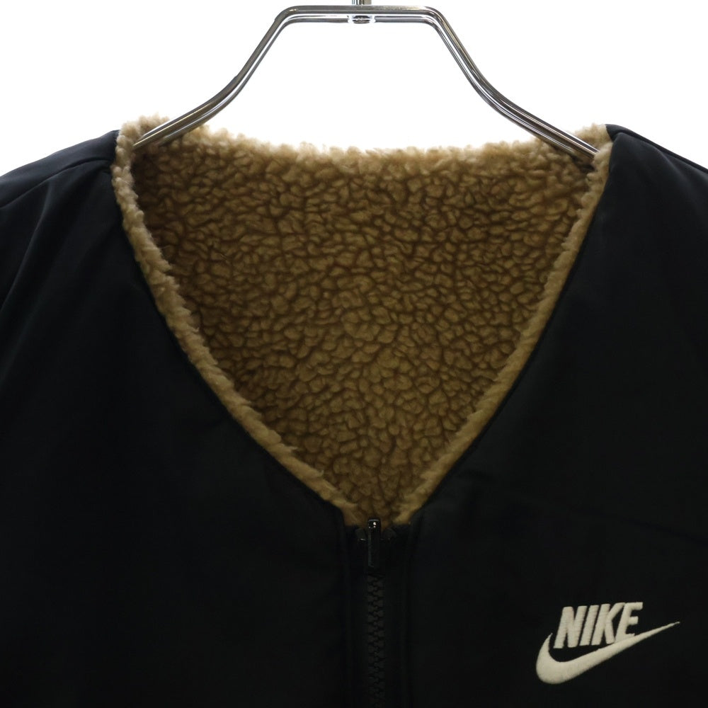 NIKE(ナイキ) フリースベスト クラブ+ リバーシブル ウィンタライズド ベスト ブラウン DQ4879-258