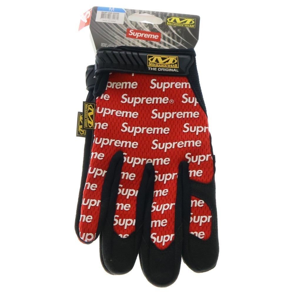 SUPREME(シュプリーム) 17SS ×Mechanix Wear Original Work Gloves Yellow メカニックスウェア オリジナル ワーク グローブ 手袋 レッド