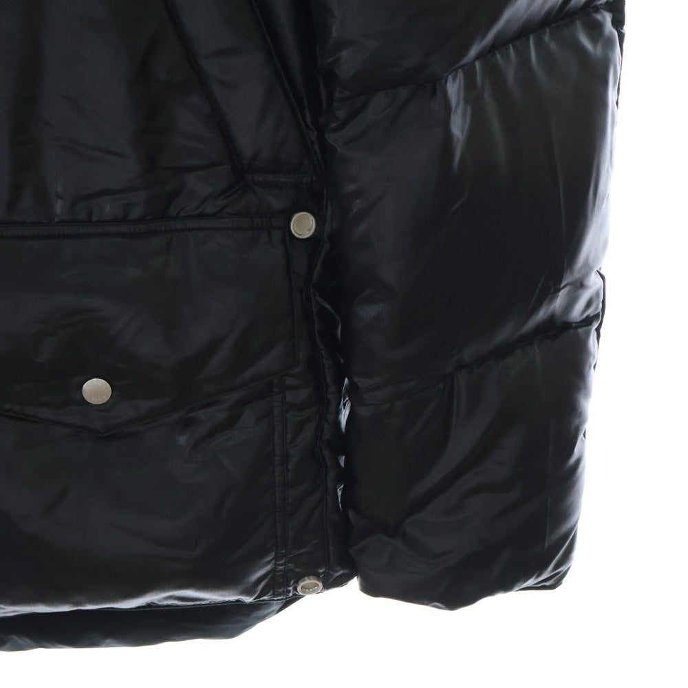 HERMES(エルメス) 22AW セリエボタン 2Way ジップアップ ナイロン ダウンジャケット ブラック