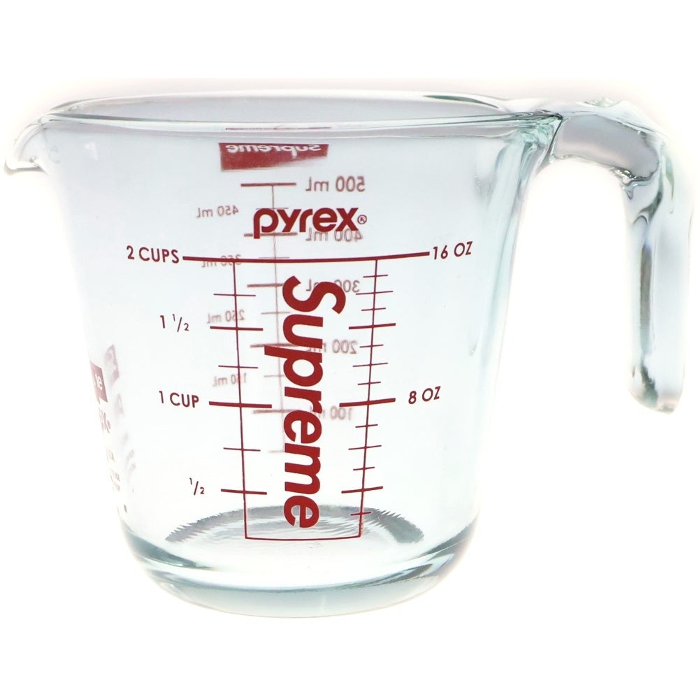 SUPREME(シュプリーム) 19AW ×Pyrex 2-Cup Measuring Cup パイレックス メジャーリング 計量カップ クリア ■