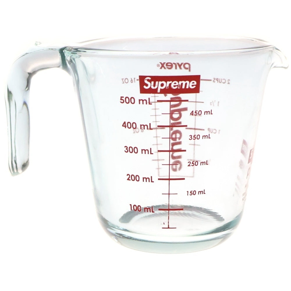 SUPREME(シュプリーム) 19AW ×Pyrex 2-Cup Measuring Cup パイレックス メジャーリング 計量カップ クリア ■