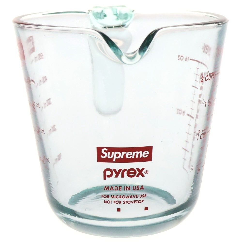 SUPREME(シュプリーム) 19AW ×Pyrex 2-Cup Measuring Cup パイレックス メジャーリング 計量カップ クリア ■