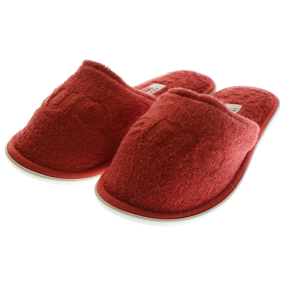 SUPREME(シュプリーム) 19SS ×Frette Slippers フレッテ ロゴ パイル地 スリッパ レッド