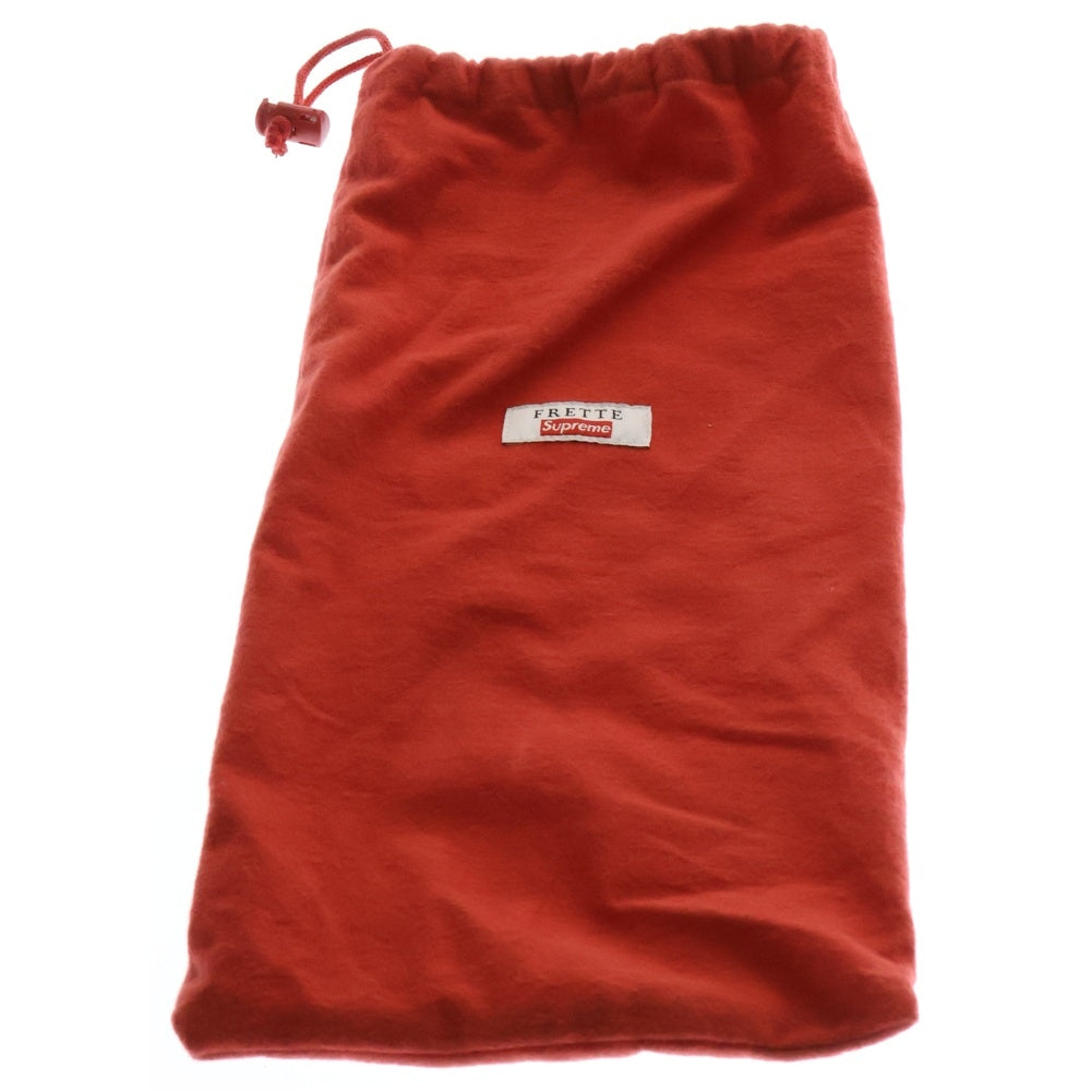 SUPREME(シュプリーム) 19SS ×Frette Slippers フレッテ ロゴ パイル地 スリッパ レッド