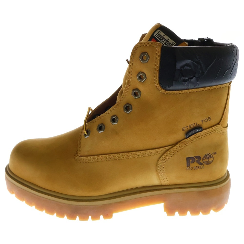 Timberland(ティンバーランド) PRO プロ ワークブーツ ブーツ スチールトゥ ベージュ 65016