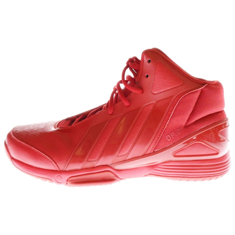 adidas(アディダス) DP.01 ミドルカットスニーカーシューズ レッド US10.5/28.5cm M21985