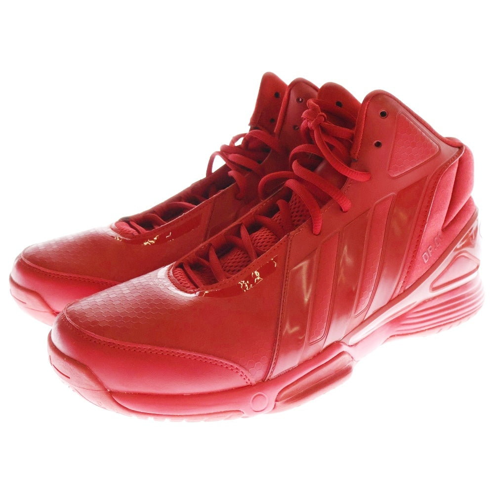 adidas(アディダス) DP.01 ミドルカットスニーカーシューズ レッド US10.5/28.5cm M21985