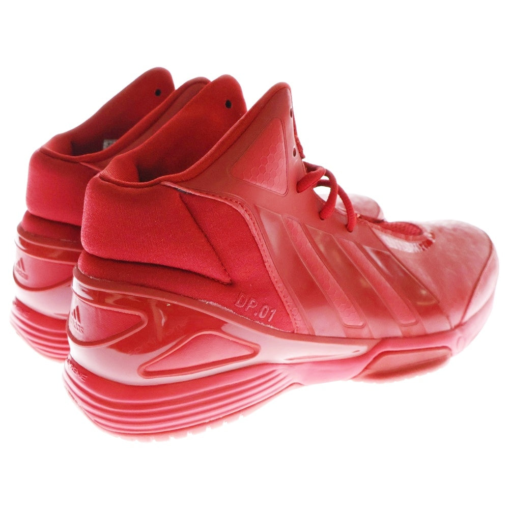 adidas(アディダス) DP.01 ミドルカットスニーカーシューズ レッド US10.5/28.5cm M21985