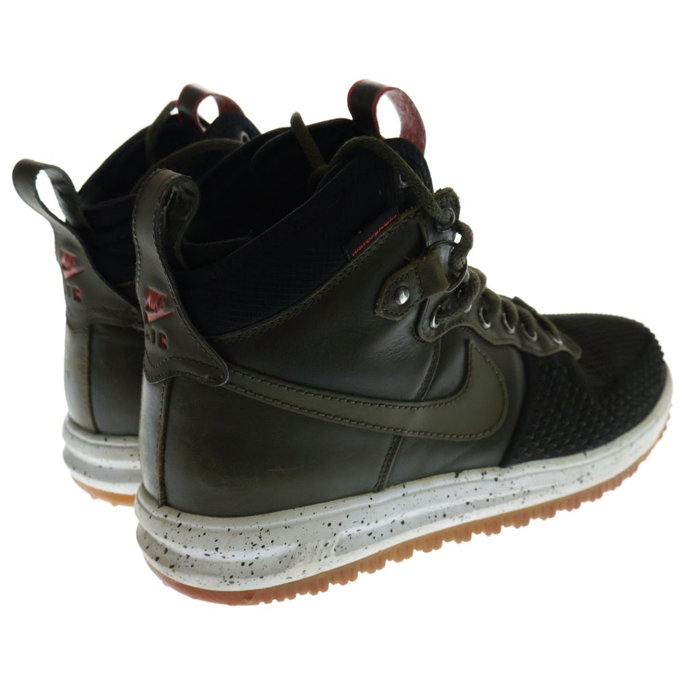 NIKE(ナイキ) LUNAR FORCE 1 DUCKBOOT ルナ フォース 1 ハイ ダックブーツ スニーカー カーキ US9.5/27.5cm 805899-001