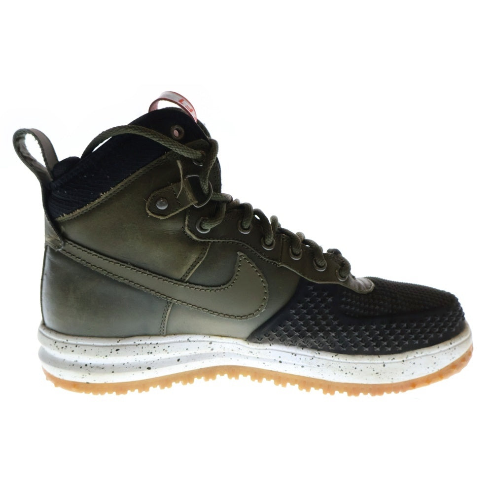 NIKE(ナイキ) LUNAR FORCE 1 DUCKBOOT ルナ フォース 1 ハイ ダックブーツ スニーカー カーキ US9.5/27.5cm 805899-001
