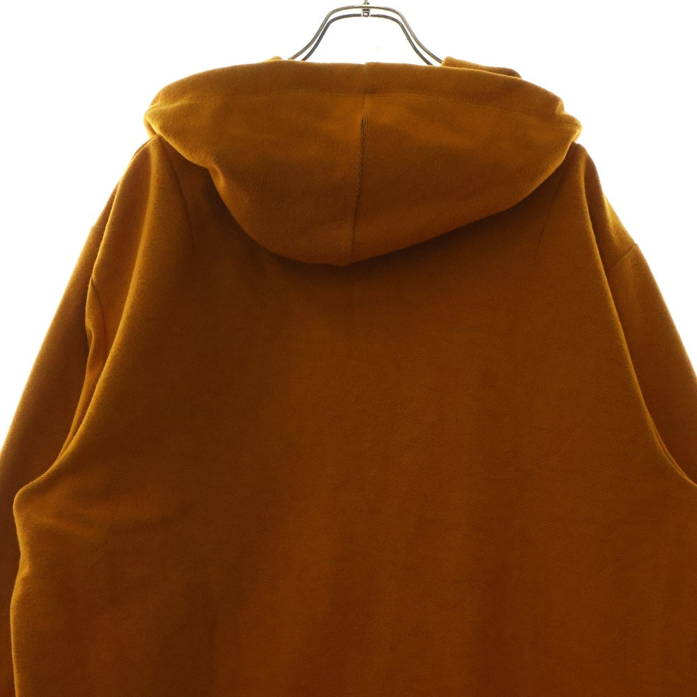 Acne Studios(アクネ ストゥディオズ) ロング丈 ジップアップパーカー オレンジ FN-MN-OUTW000082